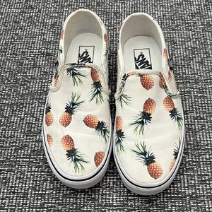 Vans Pineapple Slip Ons